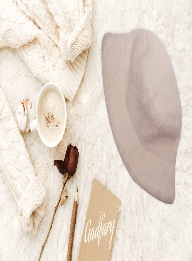Gadfary Bucket Hat Women Furry Fuzzy Bucket Hats for Ladies, Winter Warm Fluffy Plush Faux Fur Hat for Women (Solid Beige) - Image 4